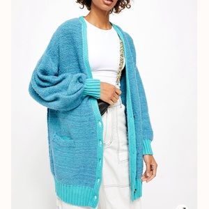 Free People SNOW DROP Cardigan Sz S/M/L